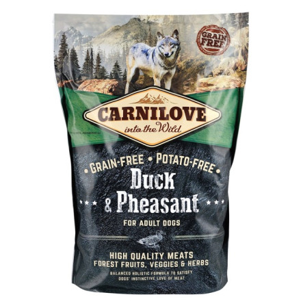 Carnilove Dog Adult Duck & Pheasant 1,5 кг